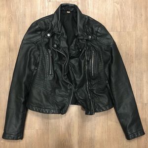 Free People Leather Jacket